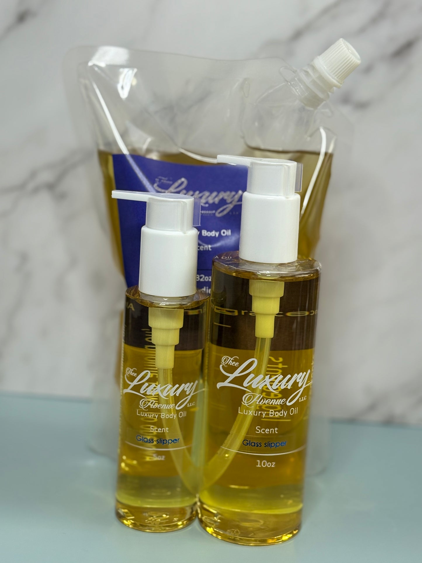 Glass Slipper - Aceite corporal en capas