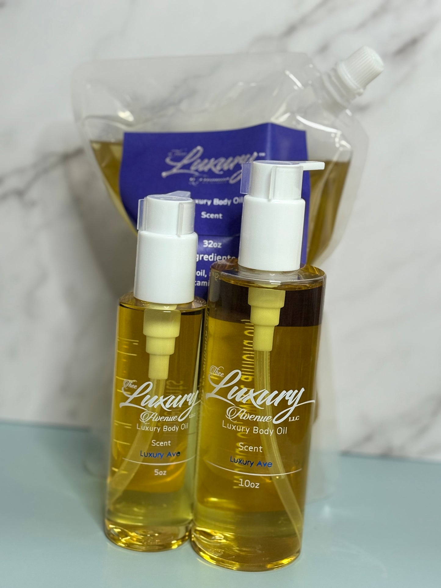 Luxury Ave - Aceite corporal en capas