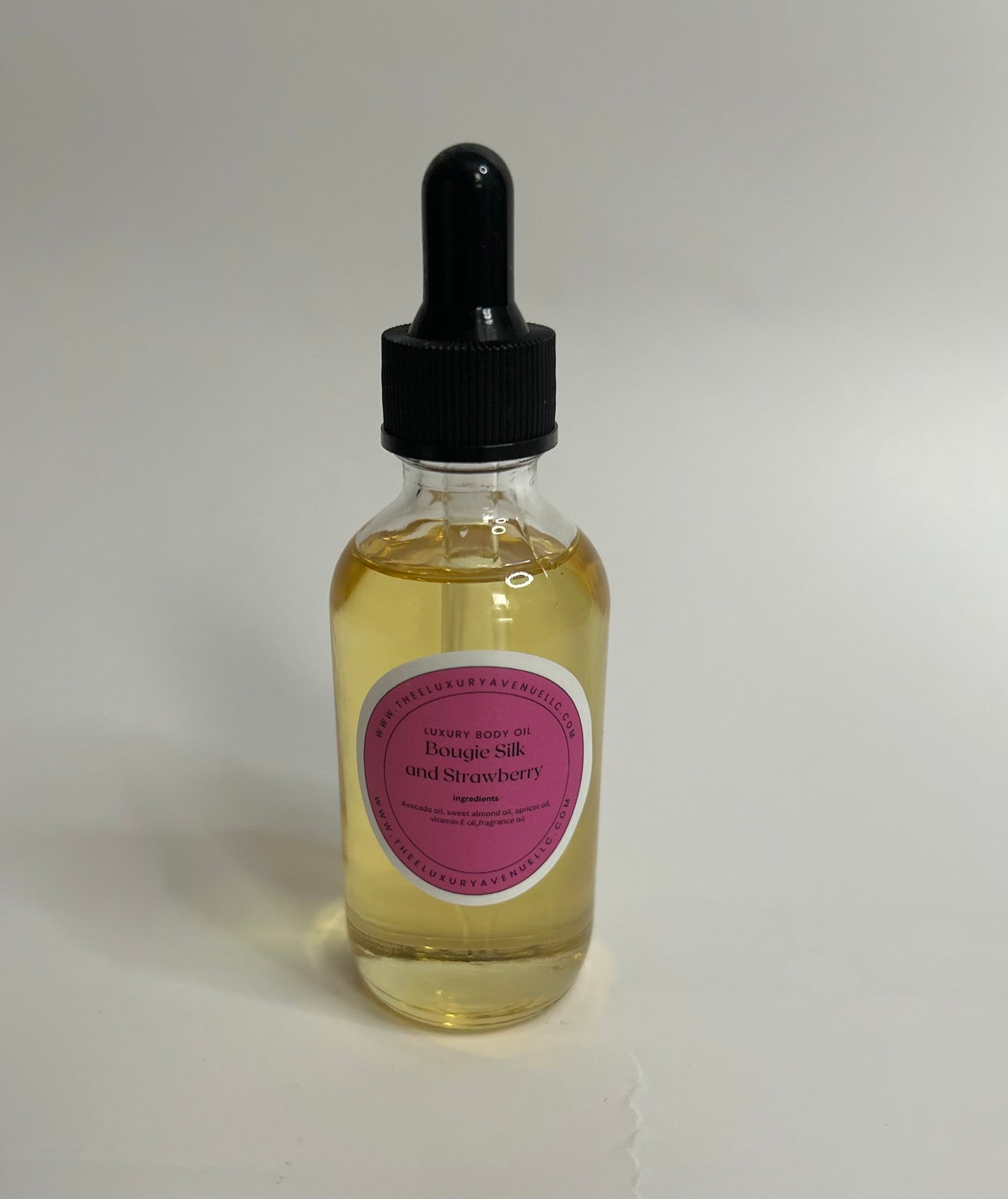 Bougie Silk and Strawberry body oil