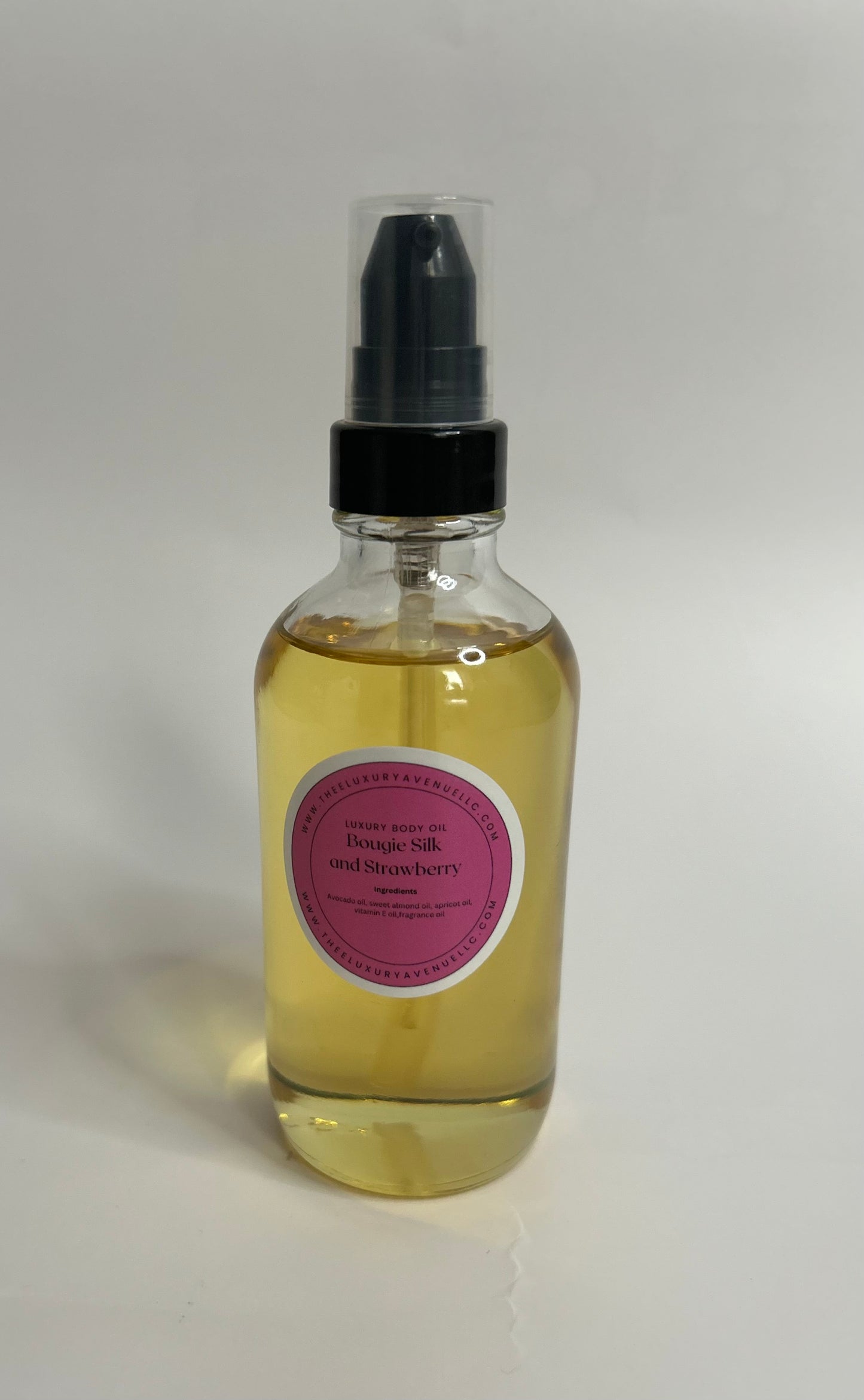 Bougie Silk and Strawberry body oil